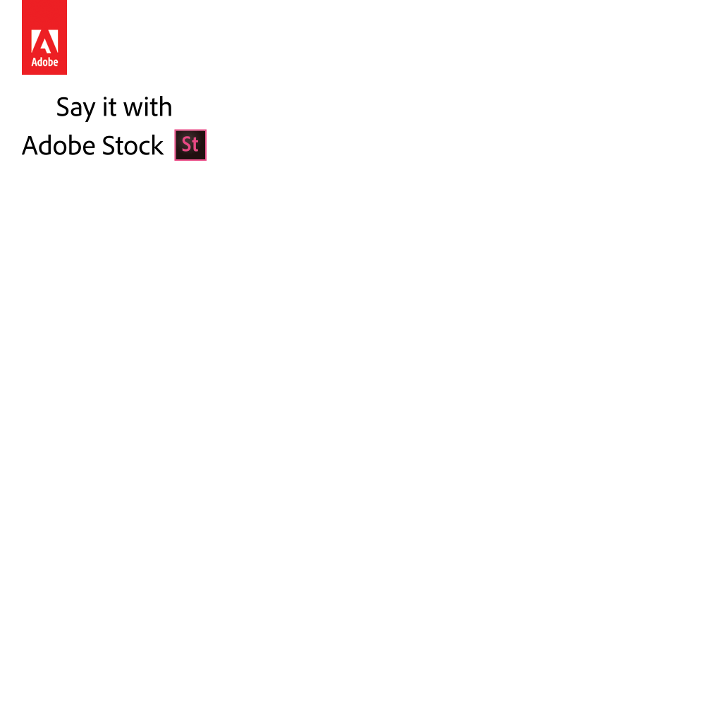 Say it with Adobe Stock