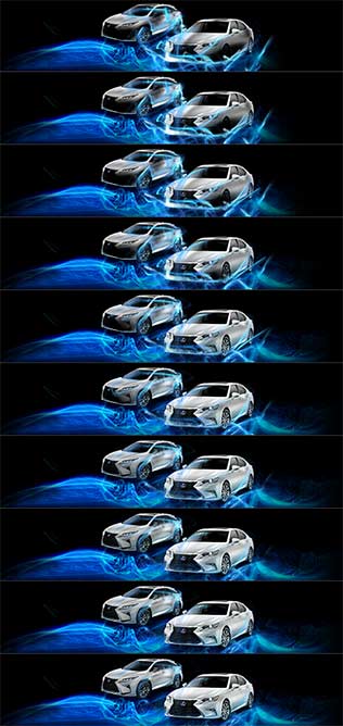 Cars animation sequence